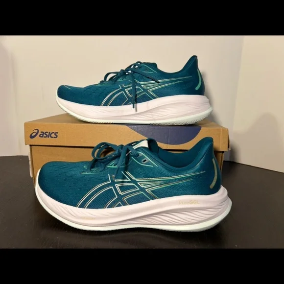 Asics Gel-Cumulus 26 Running Shoes Rich Teal/Pale Mint Womens 11.5